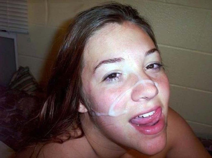 15P Cum covered amateur teen babes