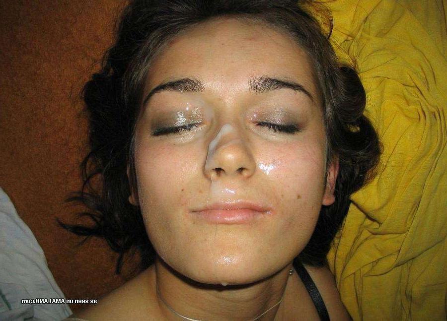 15P Gooey cum on amateur teen faces
