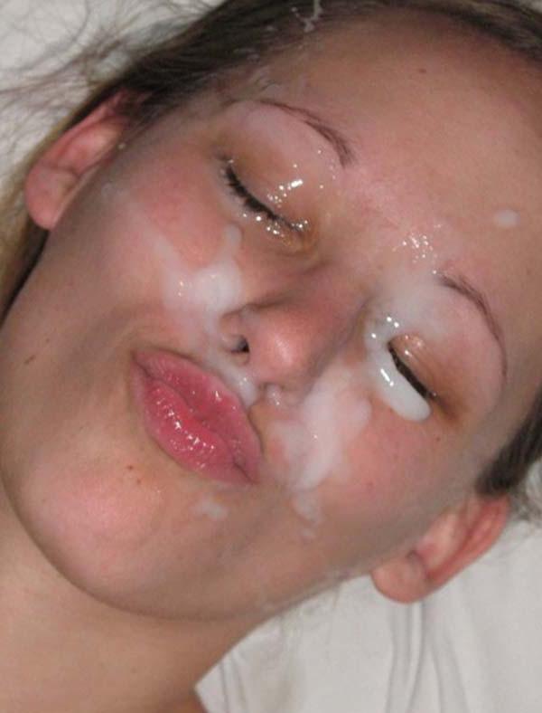15P Horny amateur teen babes covered in cum