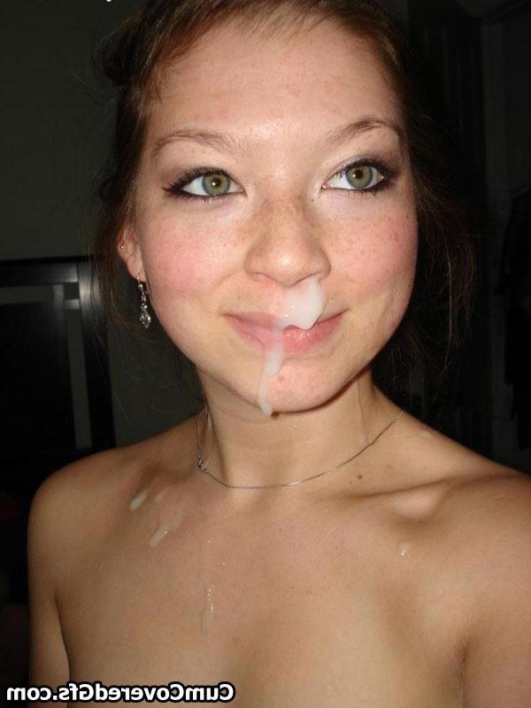 10P Amateur teen girlfriends covered in cum
