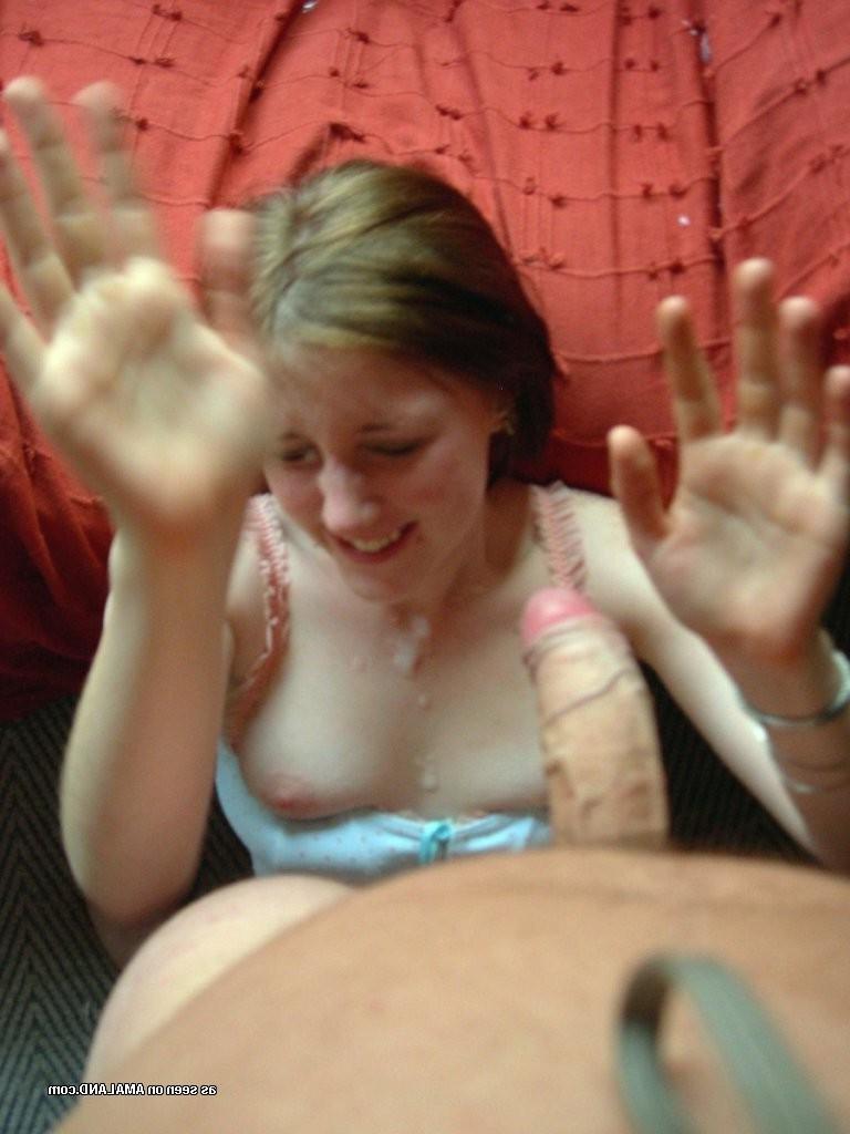 15P Cock craving amateur teen girlfriends get splashed with hot cum