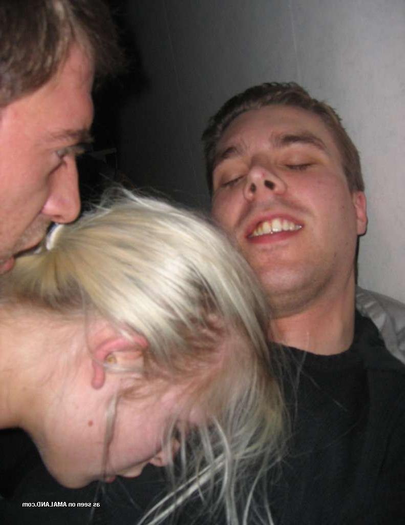 15P Amateur GF fucked and jizzed in homemade threesome