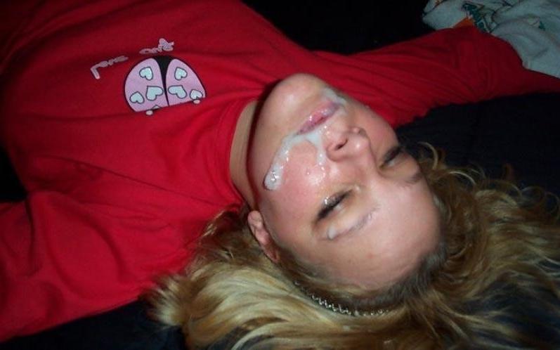 14P Homemade amateur teen girlfriend facial and cumshot collection