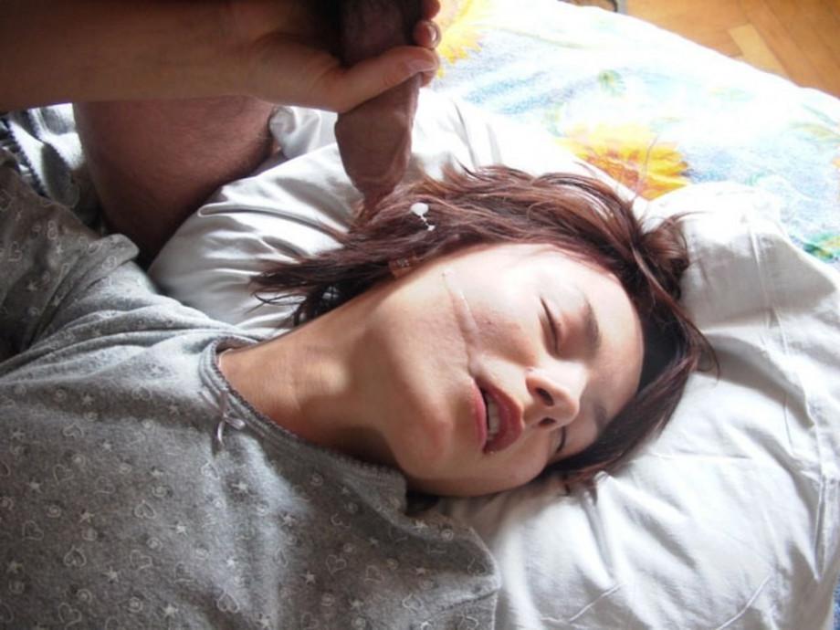 15P Homemade assortment of cum covered real amateur teen girlfriends
