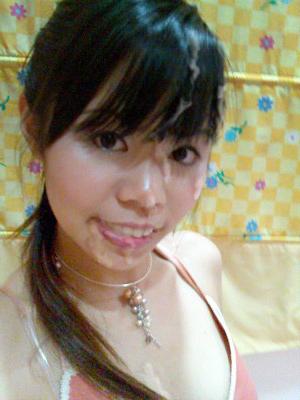 15P Assorted amateur teen girlfriend facial cumshots