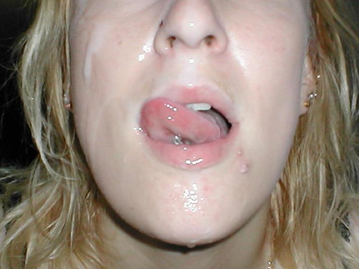 15P Homemade amateur teen girlfriend facial cumshot collection