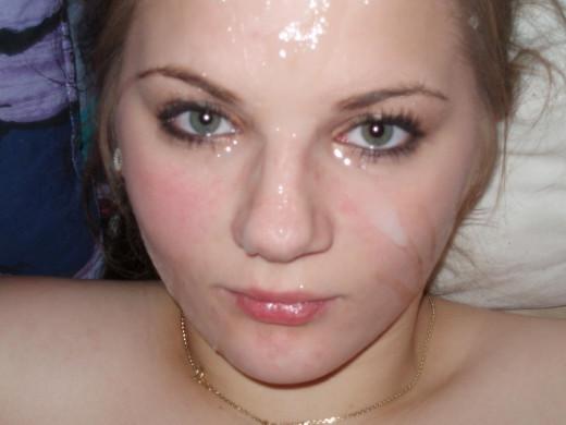 15P Homemade collection of amateur teen GF cumshots