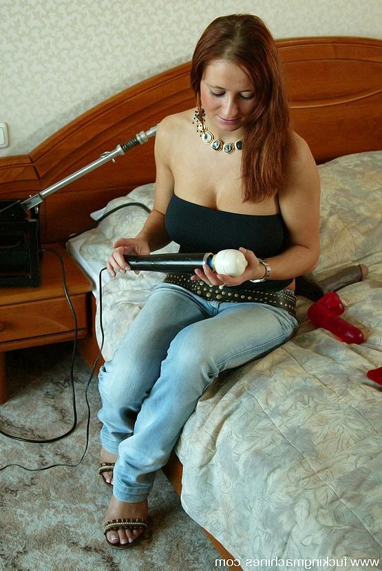 15P Fuckingmachine goes to Poland to machine fuck hot amatuer girls