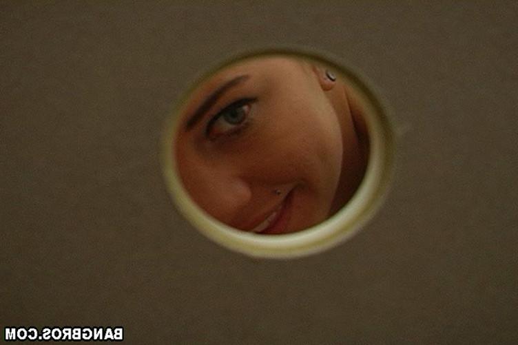 15P Slut amateur teen chick handjob fetish at the glory hole