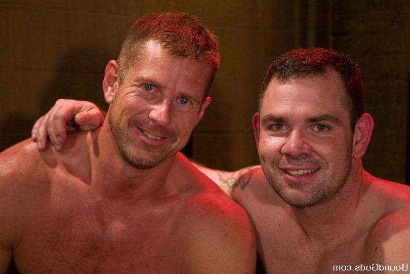 14P Dak Ramsey whips and fucks studly Mitch Colby in heavy bondage