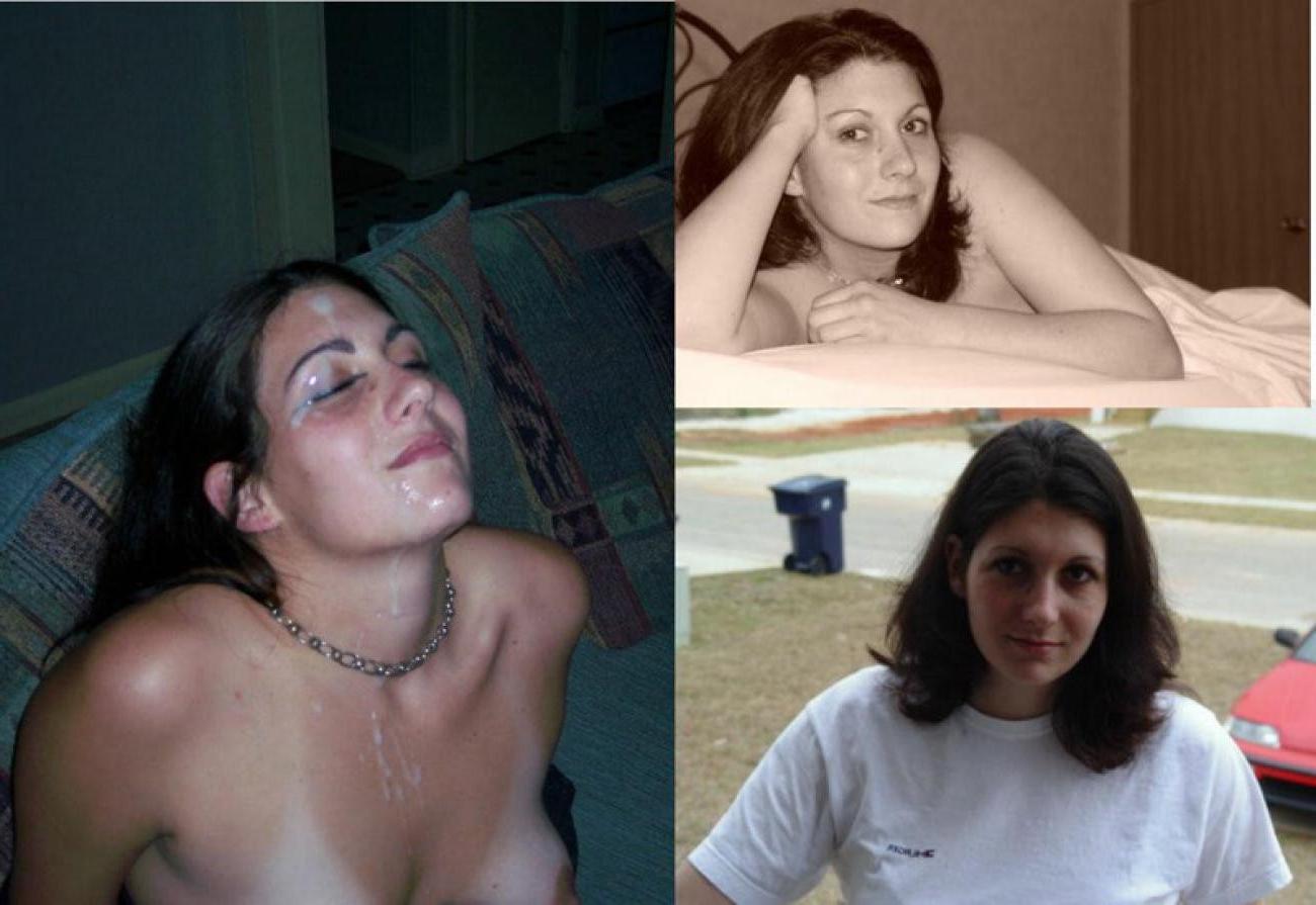 16P Naughty amateur sexy sluts loving hot and creamy facials