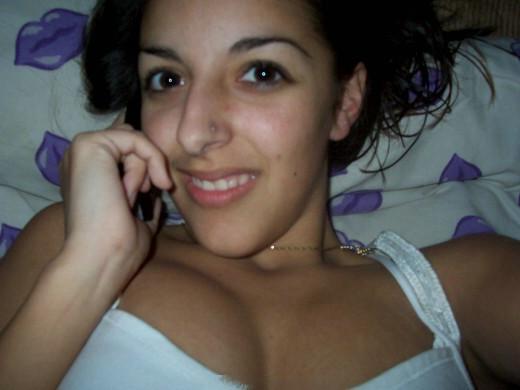 16P My sexy wife is caught on amateur cam rubbing her hot body