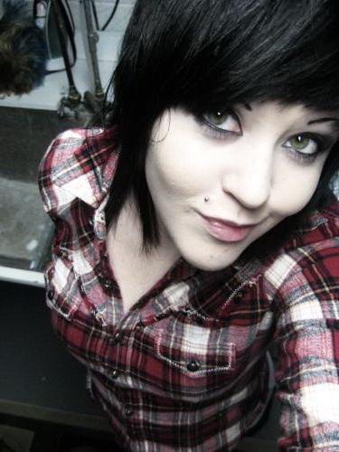 15P Emo amateur teen gfs teasing in panties