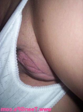 15P Drunk amateur teen with tiny tits strips and poses