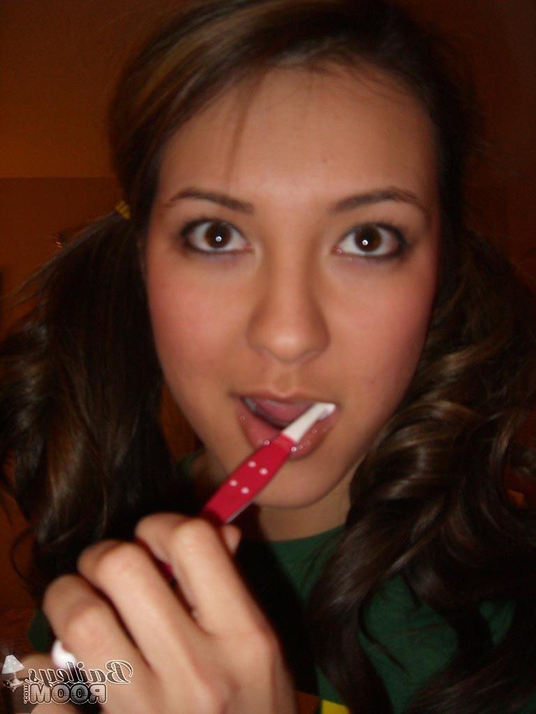16P Real amateur teen girl with pigtails