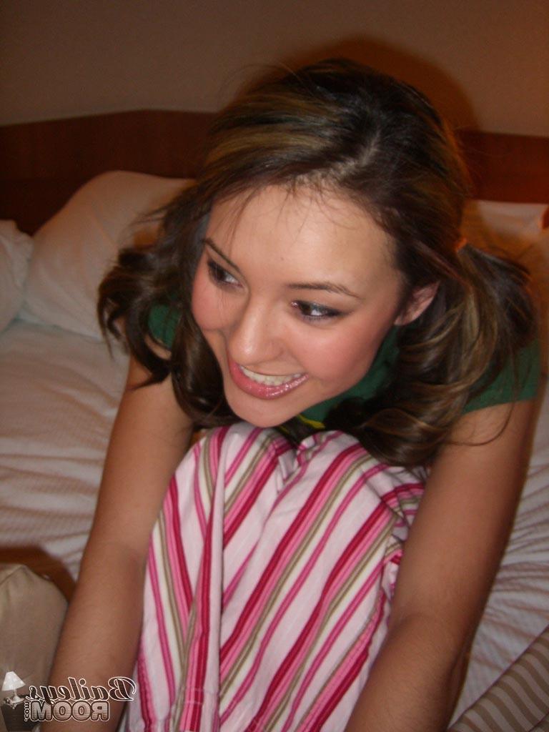 16P Real amateur teen girl with pigtails