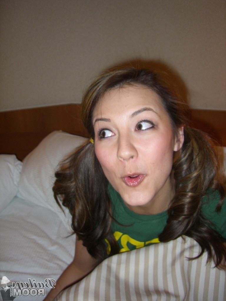 16P Real amateur teen girl with pigtails