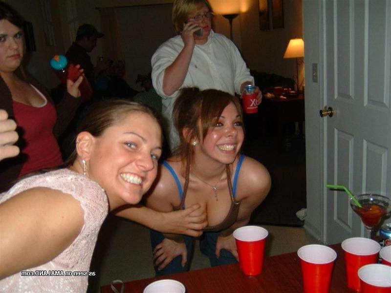 15P Drunk and stoned homemade amateur teen girlfriends partying hard
