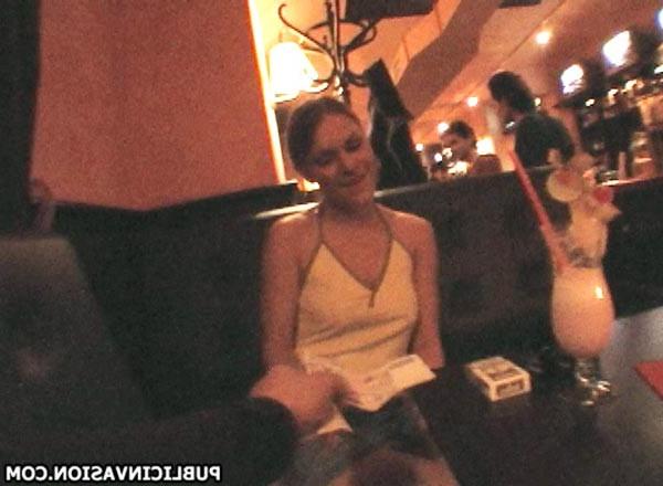 16P At the club!!-amateur teen cumeater get fucked in the bathroom