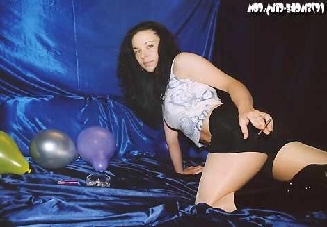 16P amateur teen smoking a cigar
