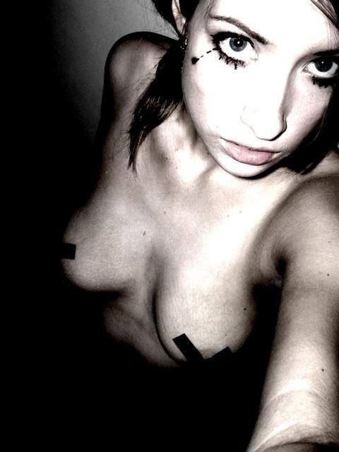 15P Blonde amateur teen undressing and posing naked for the camera