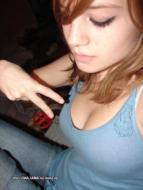 15P Posing and self shooting amateur teen girlfriends