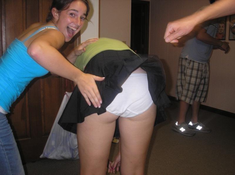 15P Sweet amateur teen girlfriends smiling for camera