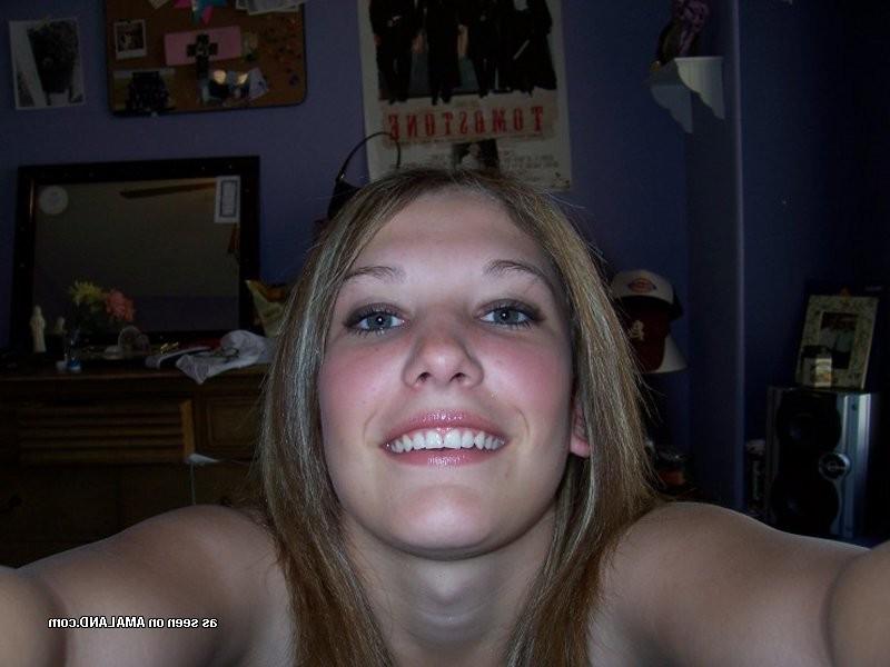 15P Real homemade self shot amateur teen girlfriends