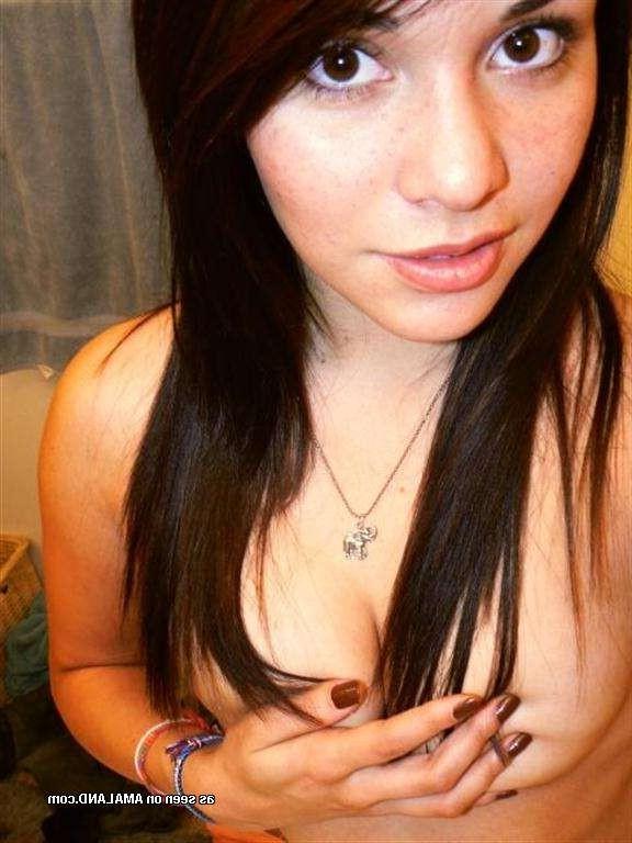 15P Real homemade self shot amateur teen girlfriends