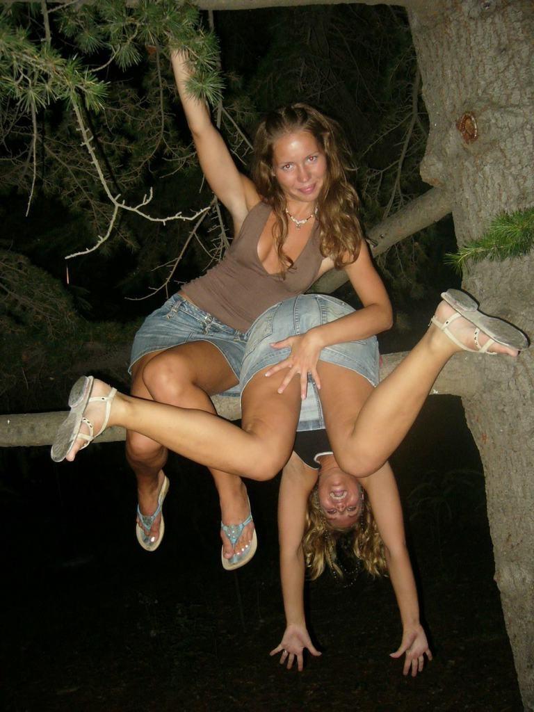 15P Spunky amateur teen girlfriends tease the camera in homemade pix