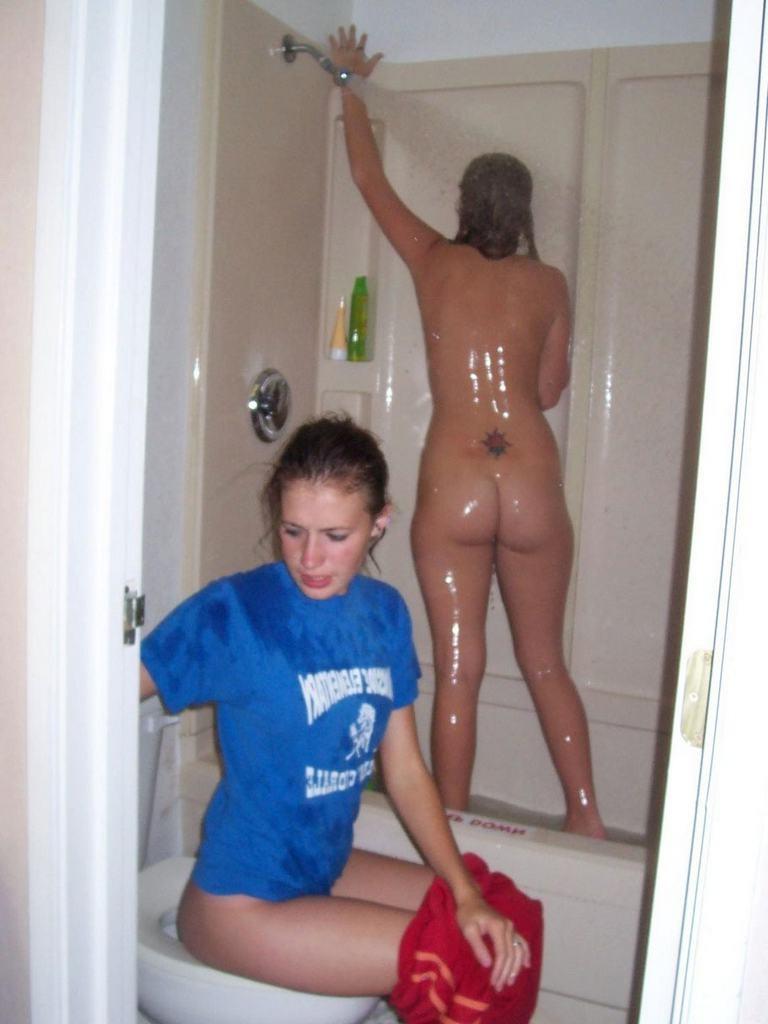 15P Drunk and horny amateur teen girlfriends strip and tease naked