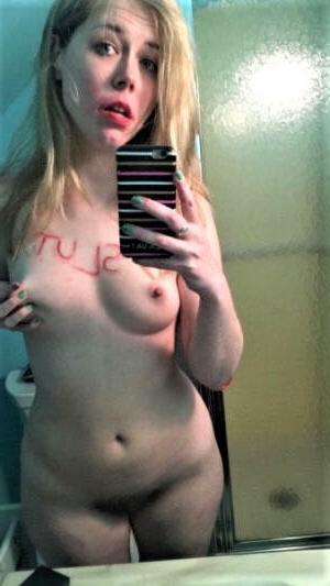 25P Blonde Amateur Slut