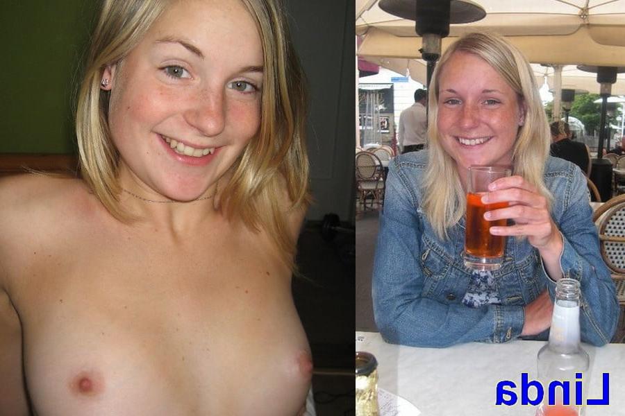 25P Swedish women dressed-undressed