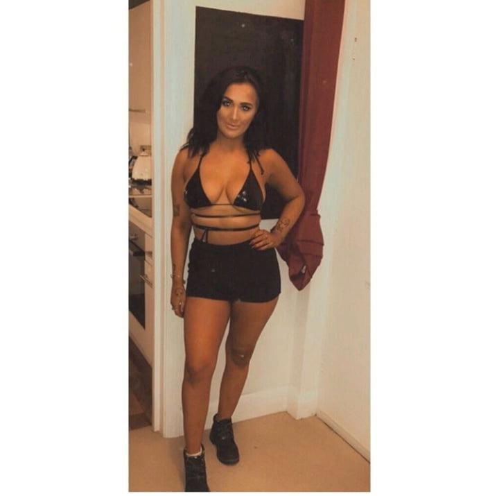 23P UK chav slut