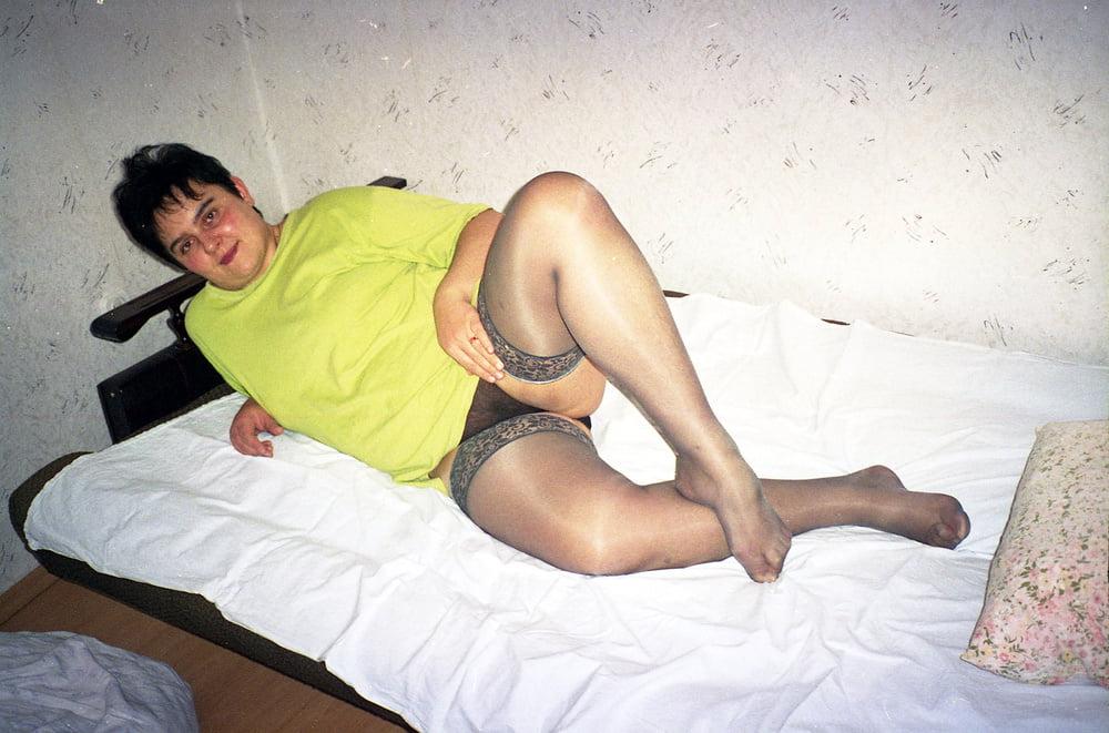 25P nylon fetish