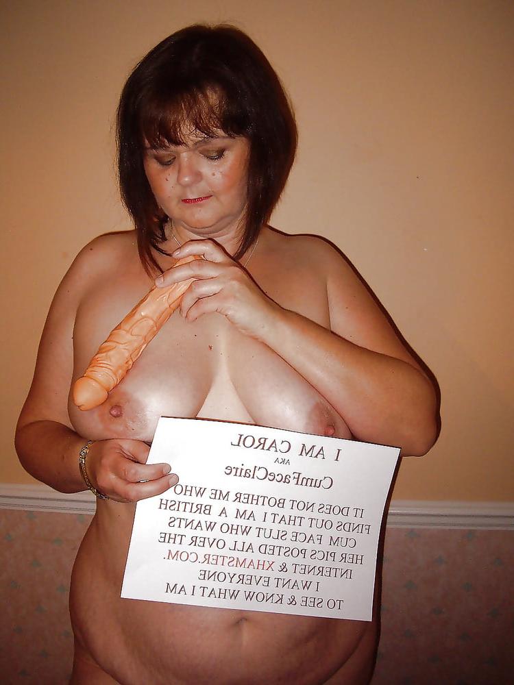 25P Carol - Wiltshire slut exposed