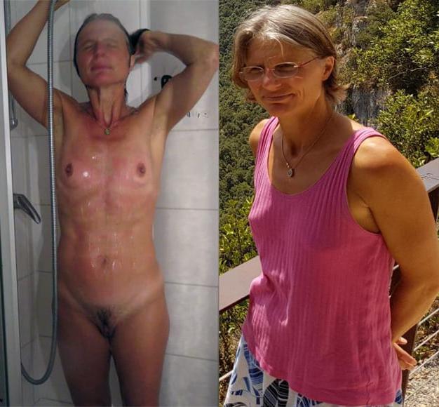 25P Dressed Undressed 61 Everyday Wife Exposed
