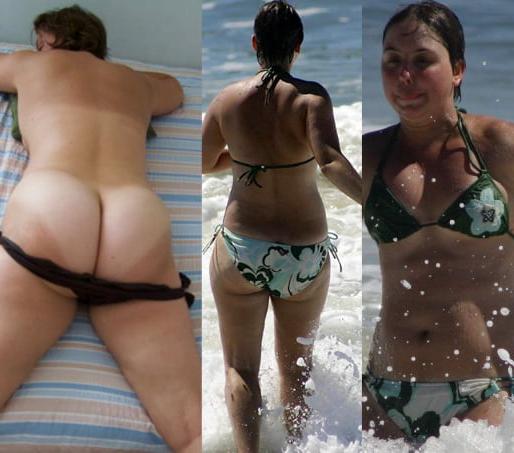 25P Dressed Undressed 61 Everyday Wife Exposed
