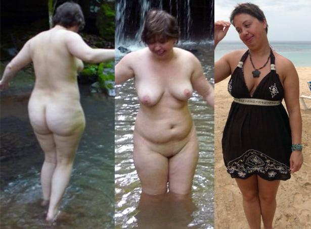25P Dressed Undressed 61 Everyday Wife Exposed