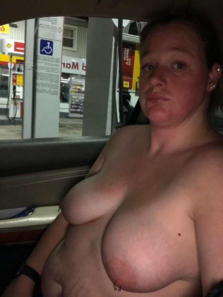 12P JEN exposed BBW slut