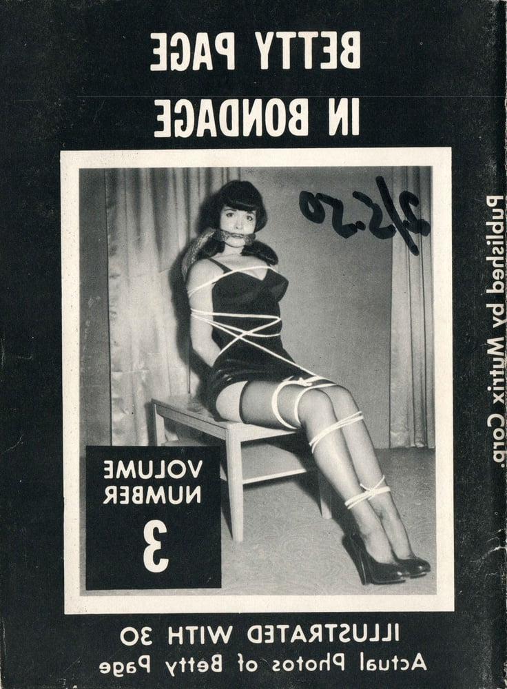 25P Bettie Page in Bondage