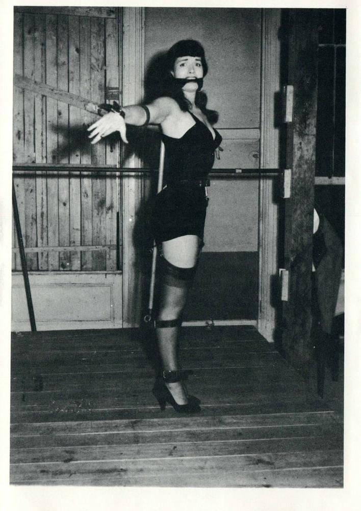 25P Bettie Page in Bondage