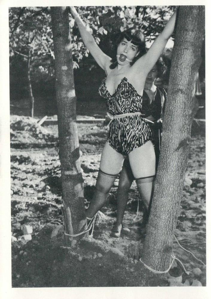 25P Bettie Page in Bondage