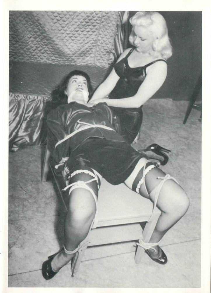 25P Bettie Page in Bondage