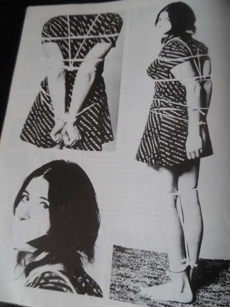 16P Vintage Female Bondage 1970-80