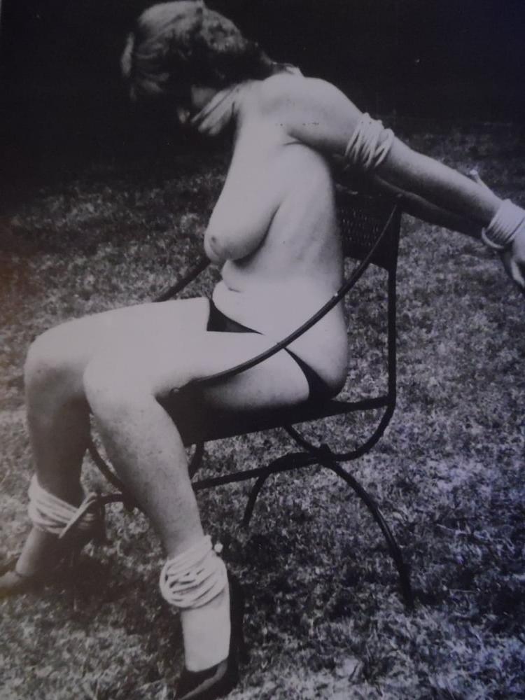 16P Vintage Female Bondage 1970-80