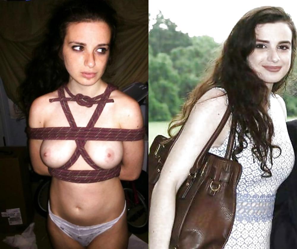 24P Bondage Brunette Allison For Your Comments
