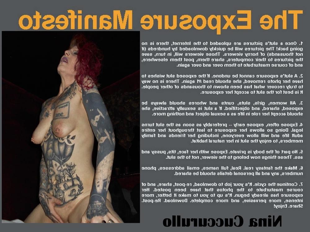 18P posters for exposed slut nina cuccurullo