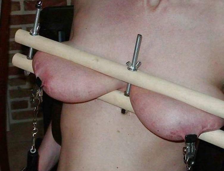 25P Tit bondage - homemade
