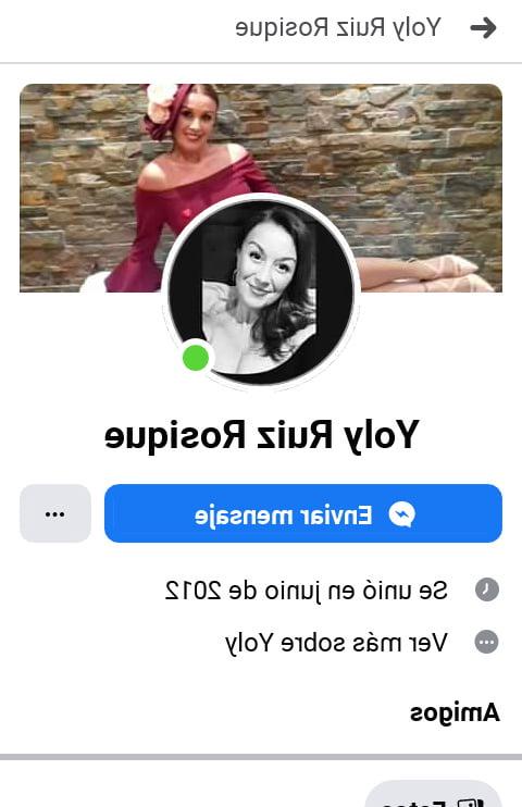 25P Facebook Slut Yoly Ruiz Rosique